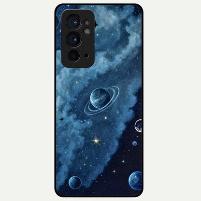  Galaxy Dream Space Glass Case For OnePlus 9RT back cover – full design glossy printed glass finish