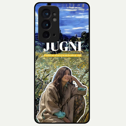  Jugni Soul Vibes Glass Case For OnePlus 9RT back cover – full design glossy printed glass finish