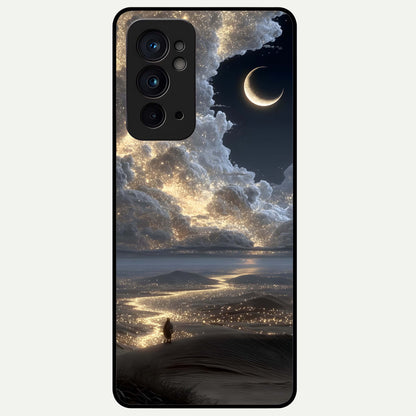  Moonlight Spark Path Glass Case For OnePlus 9RT back cover – full design glossy printed glass finish