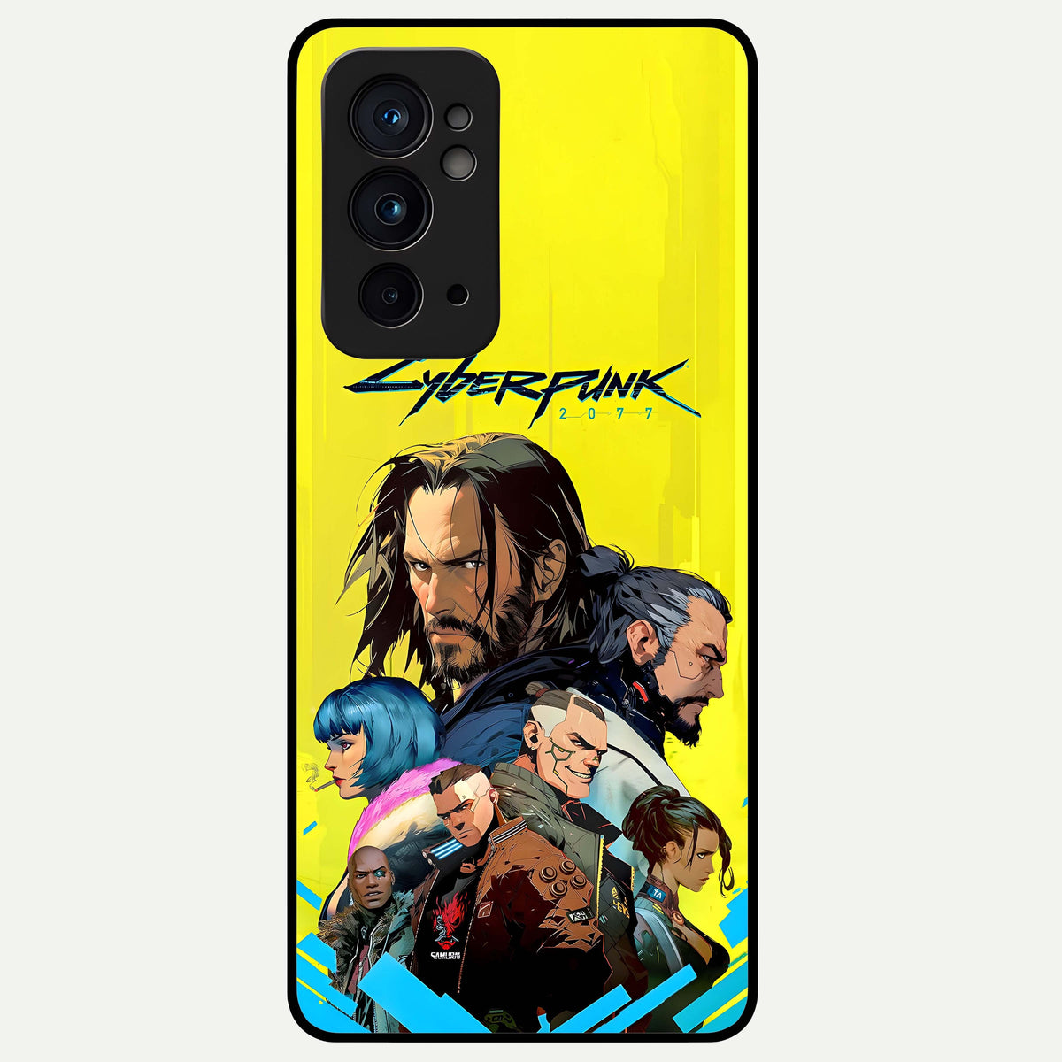  Neon Rebel Genesis Glass Case For OnePlus 9RT back cover – full design glossy printed glass finish