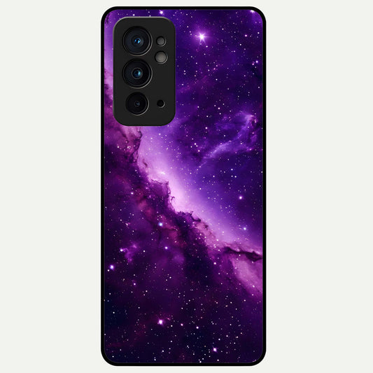  Purple Shade Sky Glass Case For OnePlus 9RT back cover – full design glossy printed glass finish
