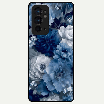  Royal Bloom Garden Glass Case For OnePlus 9RT back cover – full design glossy printed glass finish