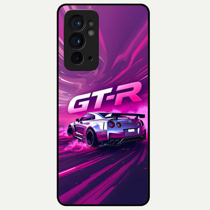 Speed Drift Legend Glass Case For OnePlus 9RT back cover – full design glossy printed glass finish