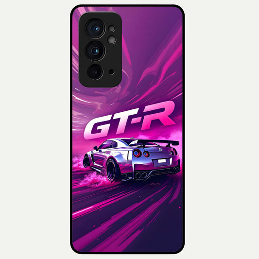  Speed Drift Legend Glass Case For OnePlus 9RT back cover – full design glossy printed glass finish