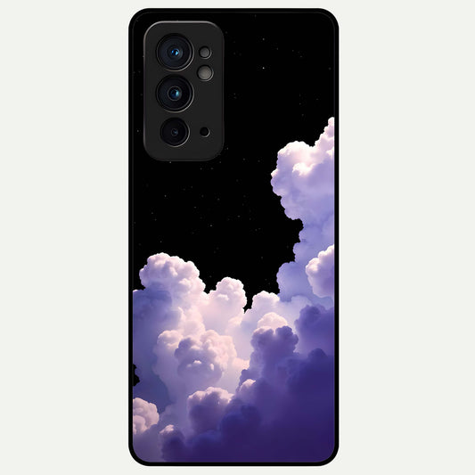  Starlit Night Whispers Glass Case For OnePlus 9RT back cover – full design glossy printed glass finish