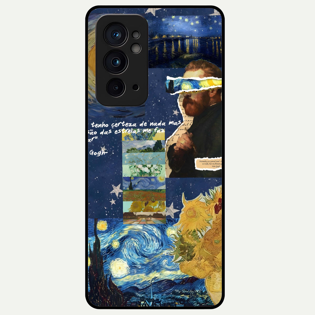  Starry Dream Vision Glass Case For OnePlus 9RT back cover – full design glossy printed glass finish