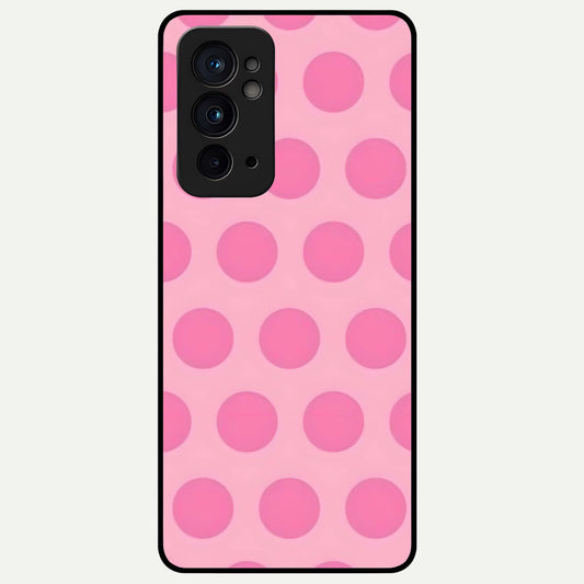  Sweet Dot Dreams Glass Case For OnePlus 9RT back cover – full design glossy printed glass finish