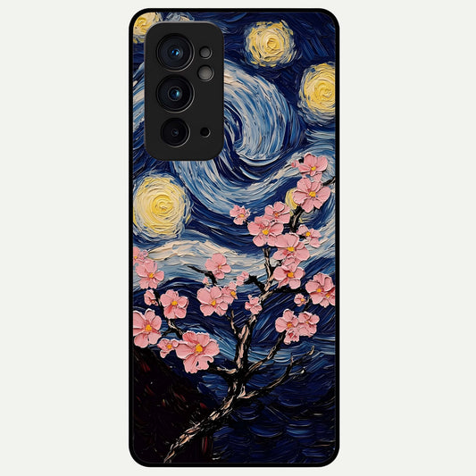 Van Gogh Scenery Glass Case For OnePlus 9RT back cover – full design glossy printed glass finish