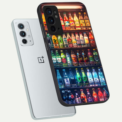  Colorfull Tree phone case For OnePlus 9RT showing premium glass back cover with detailed artwork