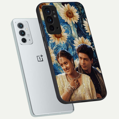  Eternal Love Story phone case For OnePlus 9RT showing premium glass back cover with detailed artwork