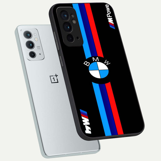  Turbo BMW Beast phone case For OnePlus 9RT showing premium glass back cover with detailed artwork