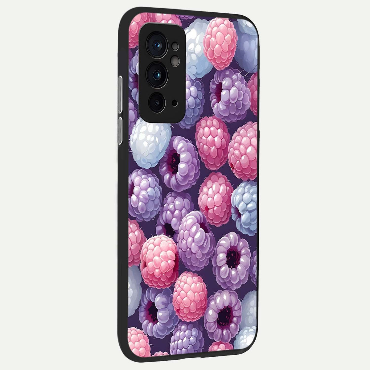  Berry Candy Pop back cover For OnePlus 9RT slim fit glass case with vibrant aesthetic design