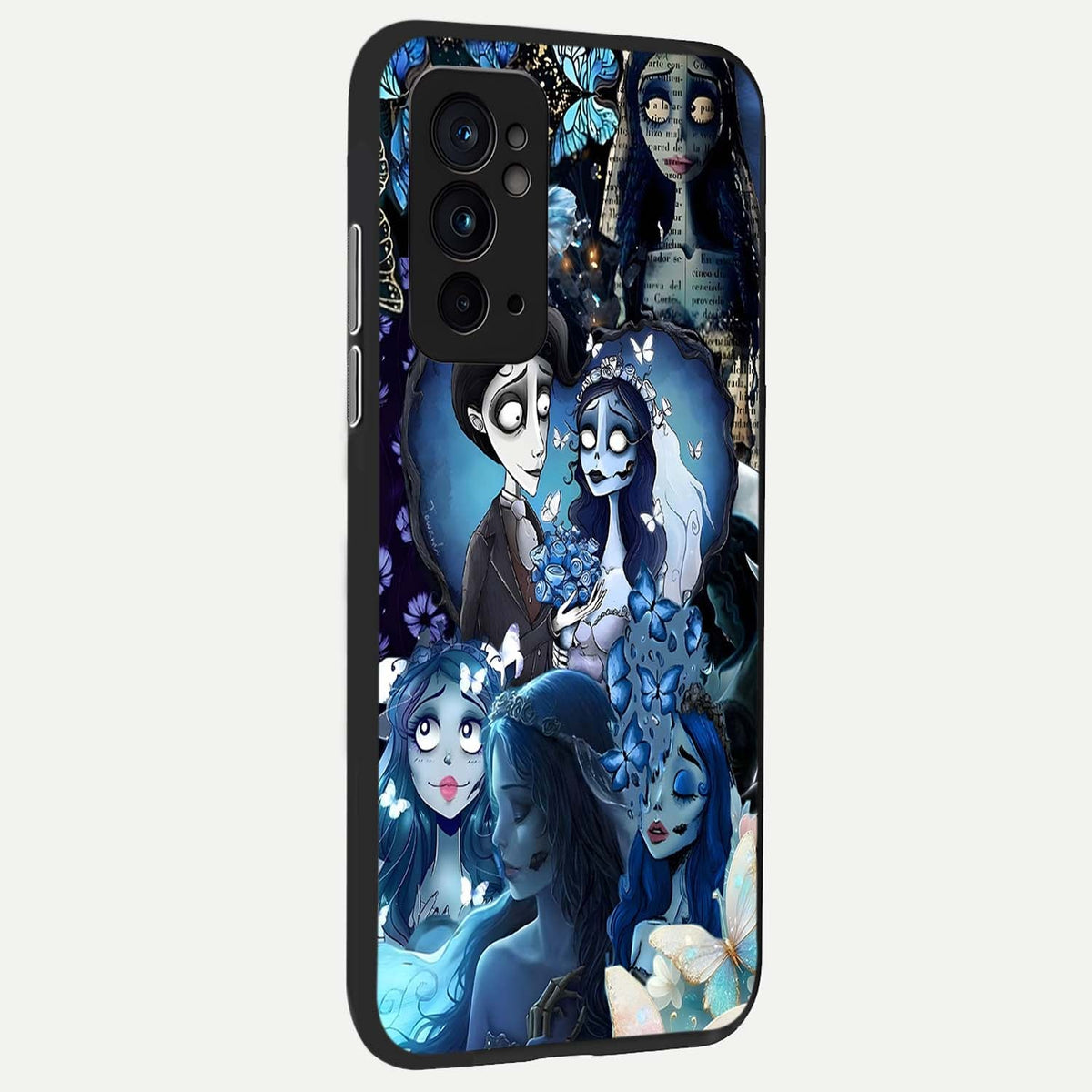  Butterfly Ghost Soul back cover For OnePlus 9RT slim fit glass case with vibrant aesthetic design