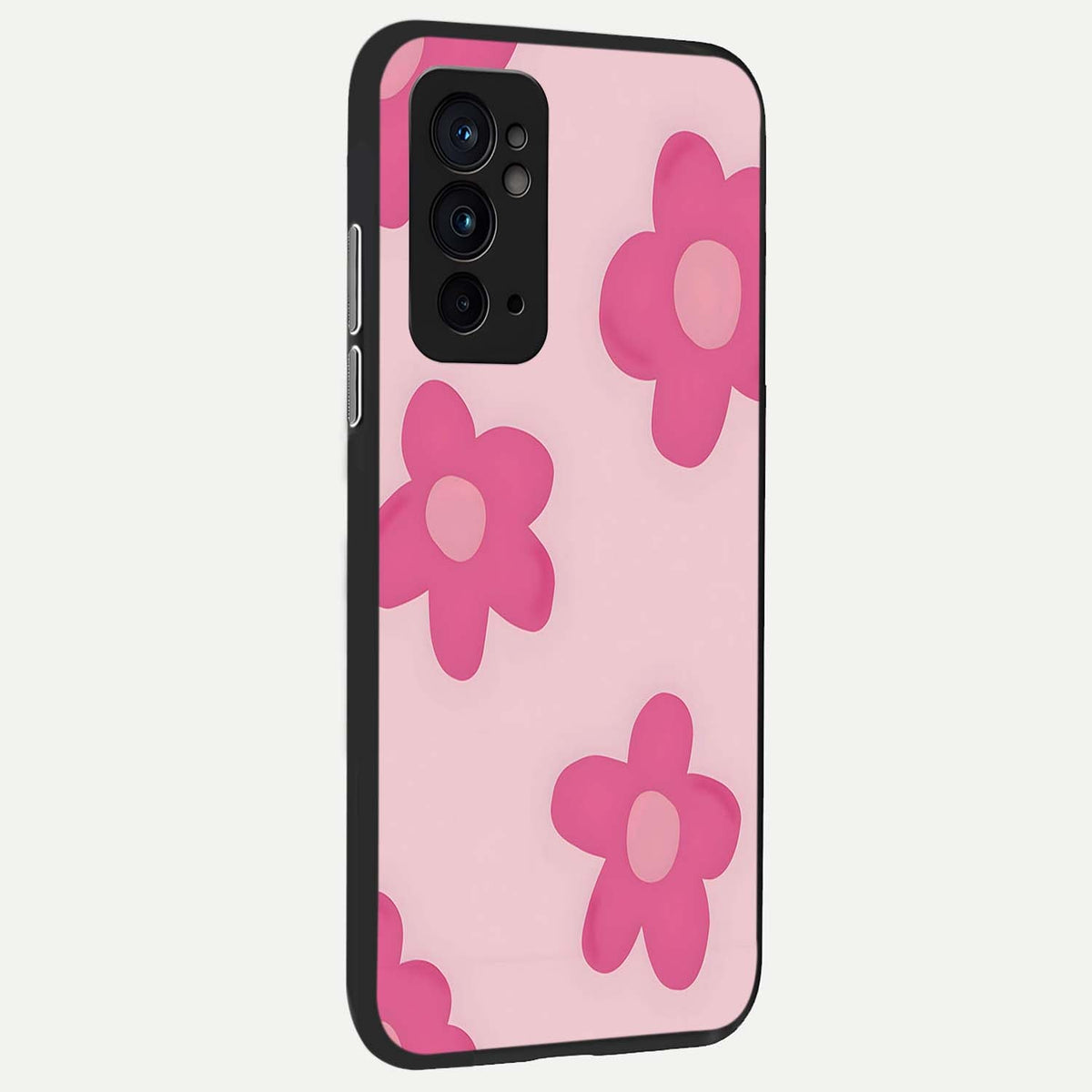  Candy Bloom Dreams back cover For OnePlus 9RT slim fit glass case with vibrant aesthetic design