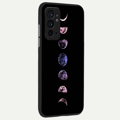  Crimson All Planets back cover For OnePlus 9RT slim fit glass case with vibrant aesthetic design