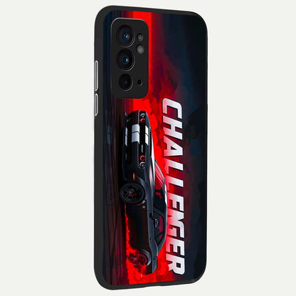  Crimson Challenger Fury back cover For OnePlus 9RT slim fit glass case with vibrant aesthetic design