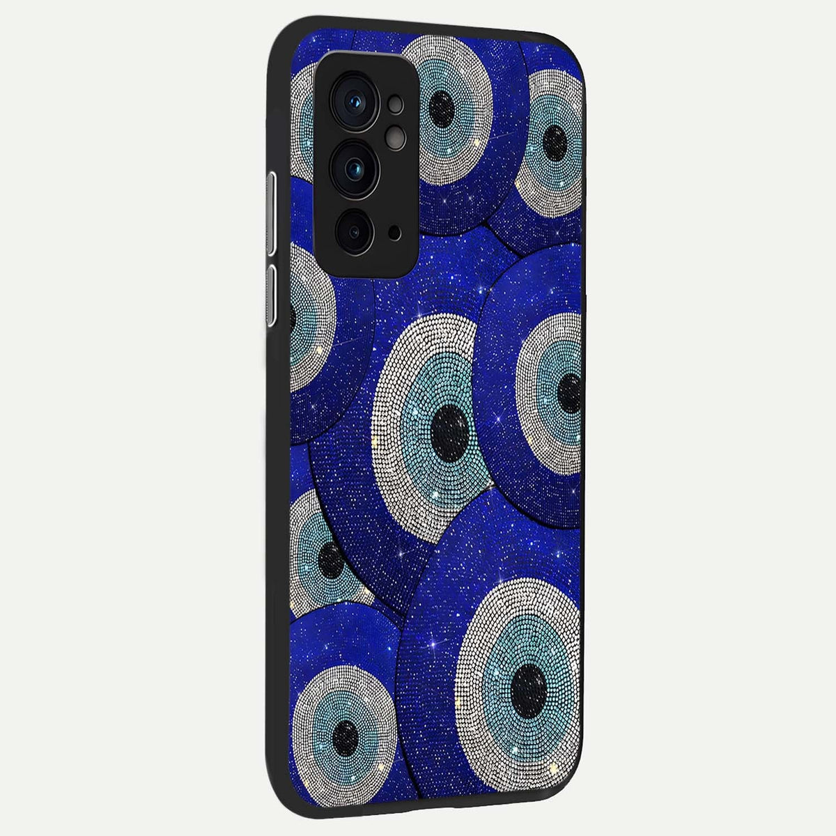  Galaxy Eye Flow back cover For OnePlus 9RT slim fit glass case with vibrant aesthetic design