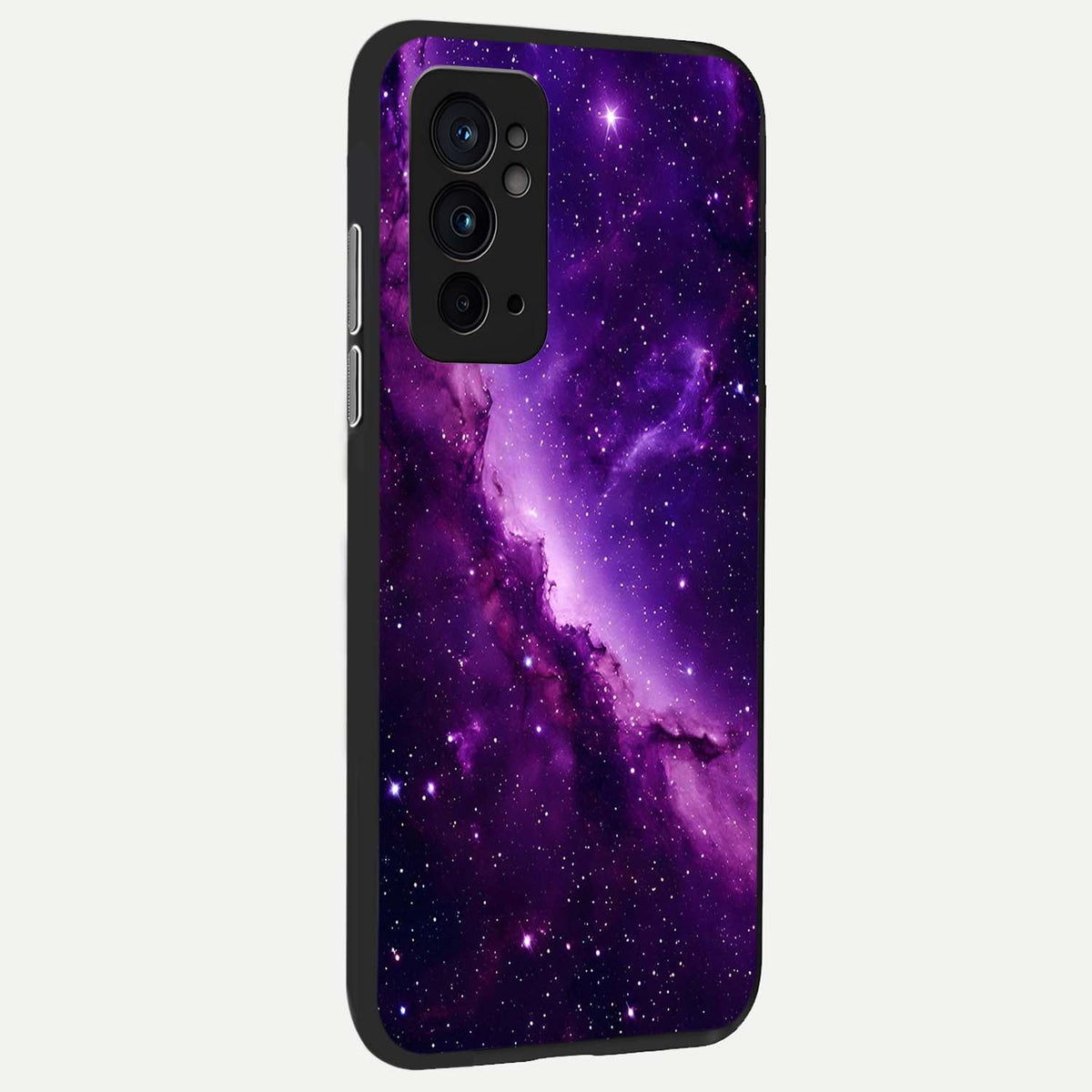  Purple Shade Sky back cover For OnePlus 9RT slim fit glass case with vibrant aesthetic design