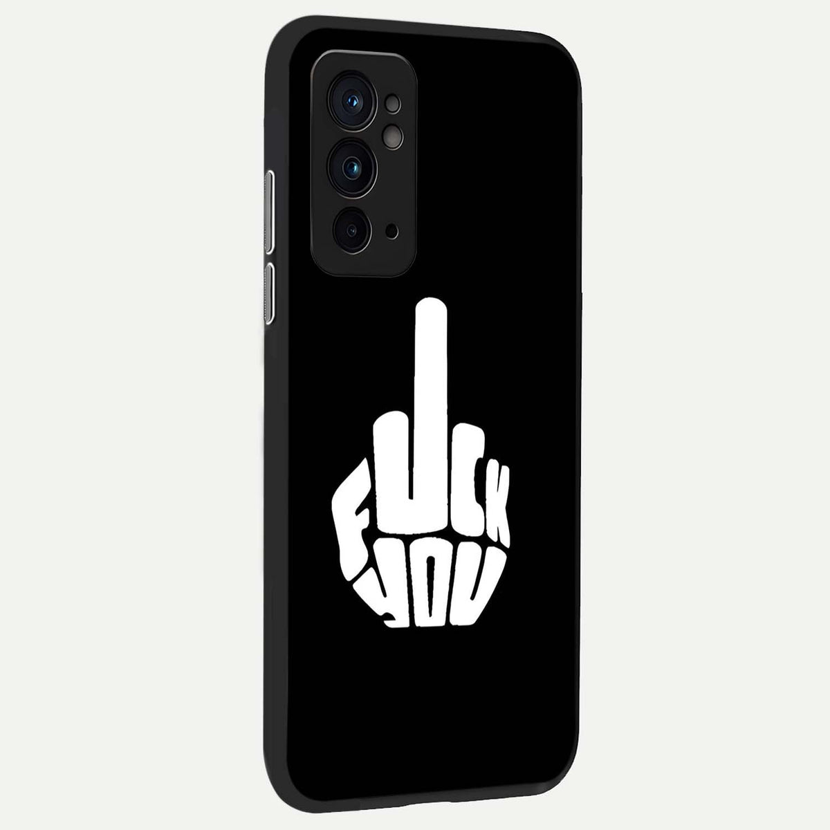  Rebel Mode On back cover For OnePlus 9RT slim fit glass case with vibrant aesthetic design