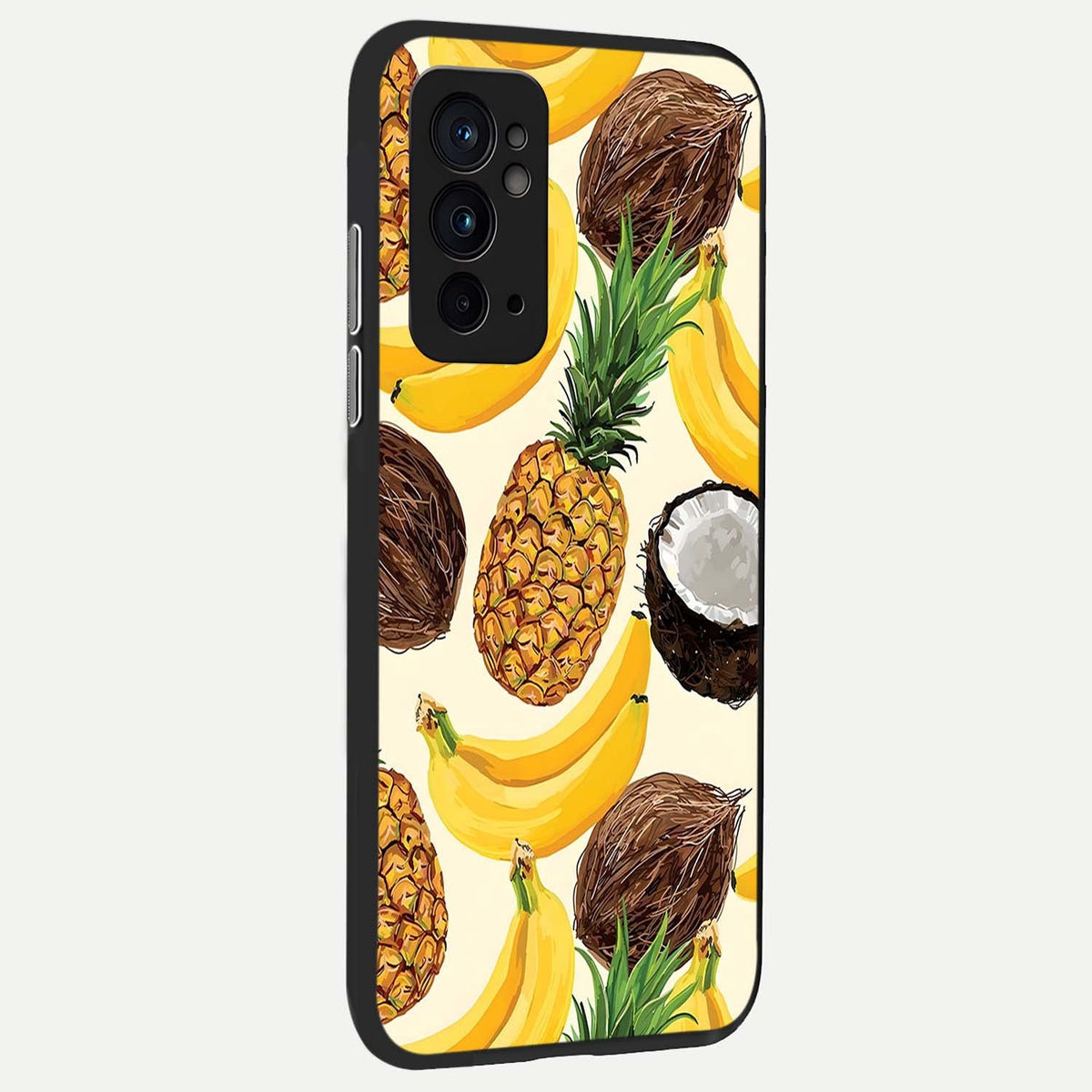 Tropical Fruit Mood back cover For OnePlus 9RT slim fit glass case with vibrant aesthetic design