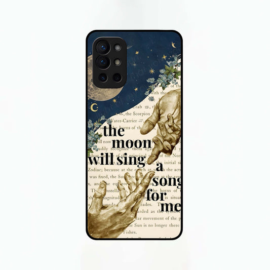  Aesthetic Divine Glass Case For OnePlus 9R back cover – full design glossy printed glass finish