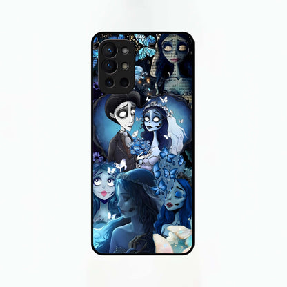  Butterfly Ghost Soul Glass Case For OnePlus 9R back cover – full design glossy printed glass finish