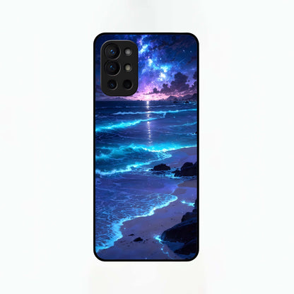  Classic Damn Look Glass Case For OnePlus 9R back cover – full design glossy printed glass finish