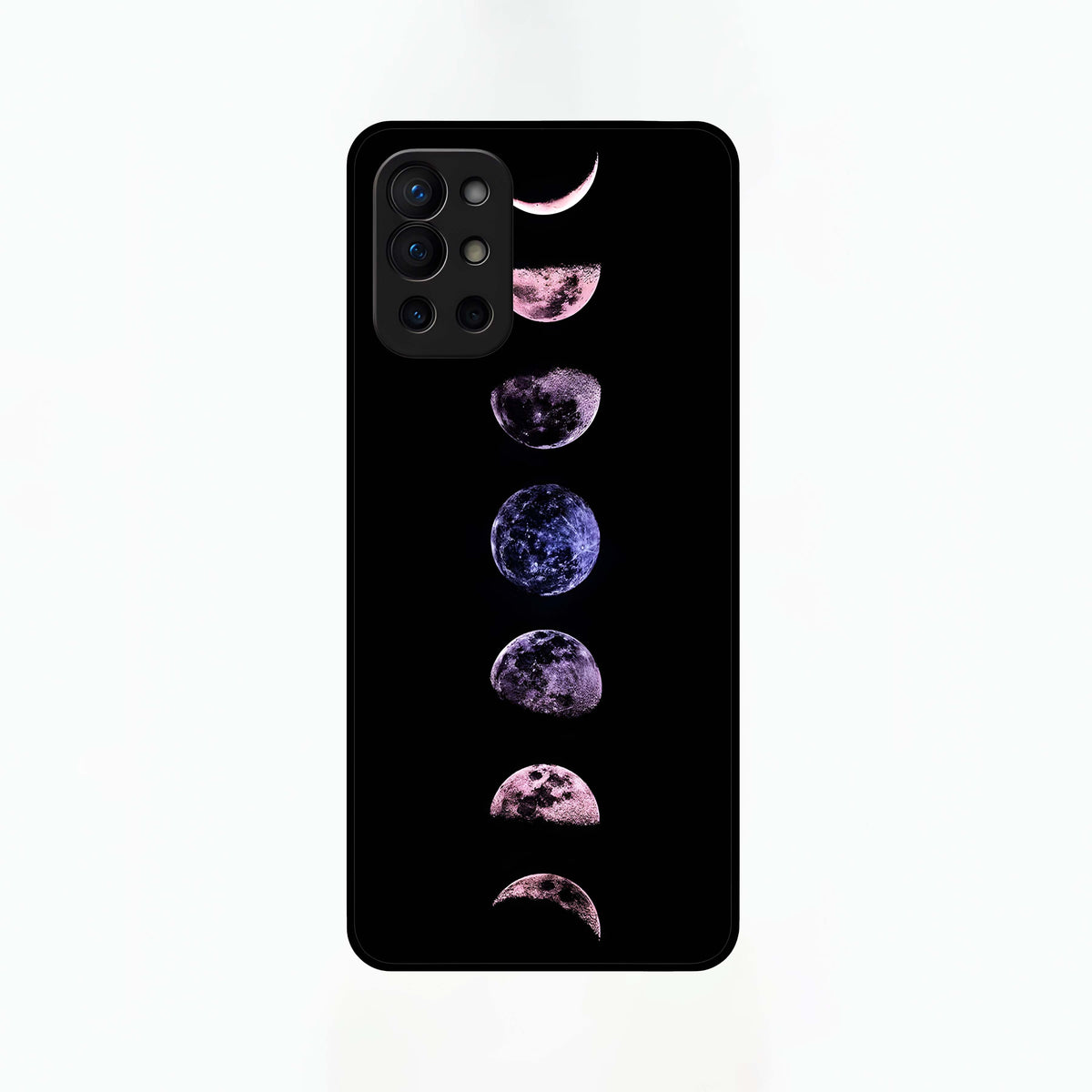  Crimson All Planets Glass Case For OnePlus 9R back cover – full design glossy printed glass finish
