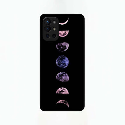  Crimson All Planets Glass Case For OnePlus 9R back cover – full design glossy printed glass finish