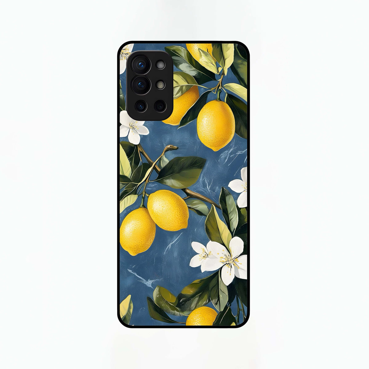  Lemon Dream Garden Glass Case For OnePlus 9R back cover – full design glossy printed glass finish