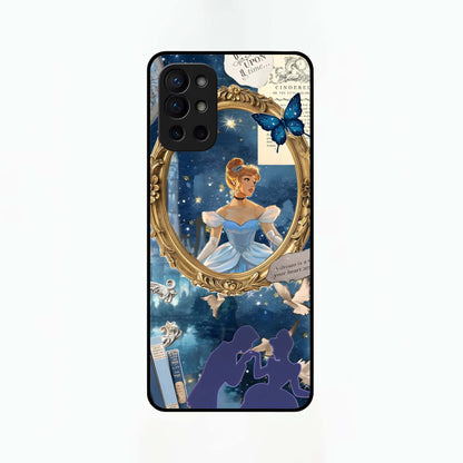  Midnight Queen Glass Case For OnePlus 9R back cover – full design glossy printed glass finish