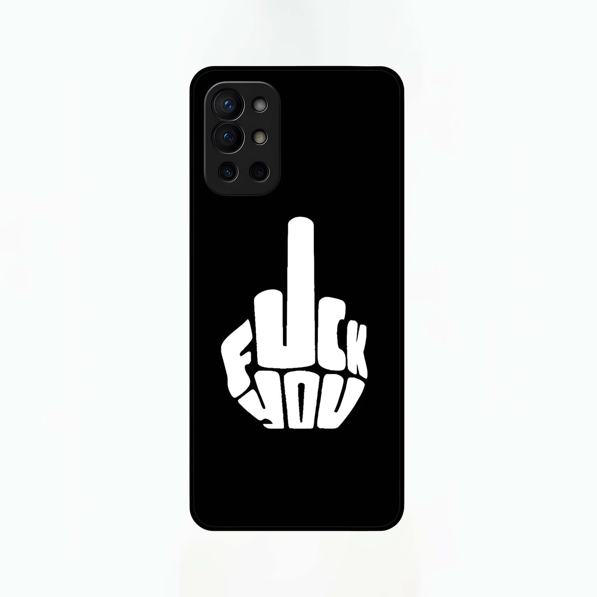  Rebel Mode On Glass Case For OnePlus 9R back cover – full design glossy printed glass finish