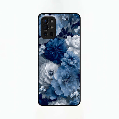  Royal Bloom Garden Glass Case For OnePlus 9R back cover – full design glossy printed glass finish