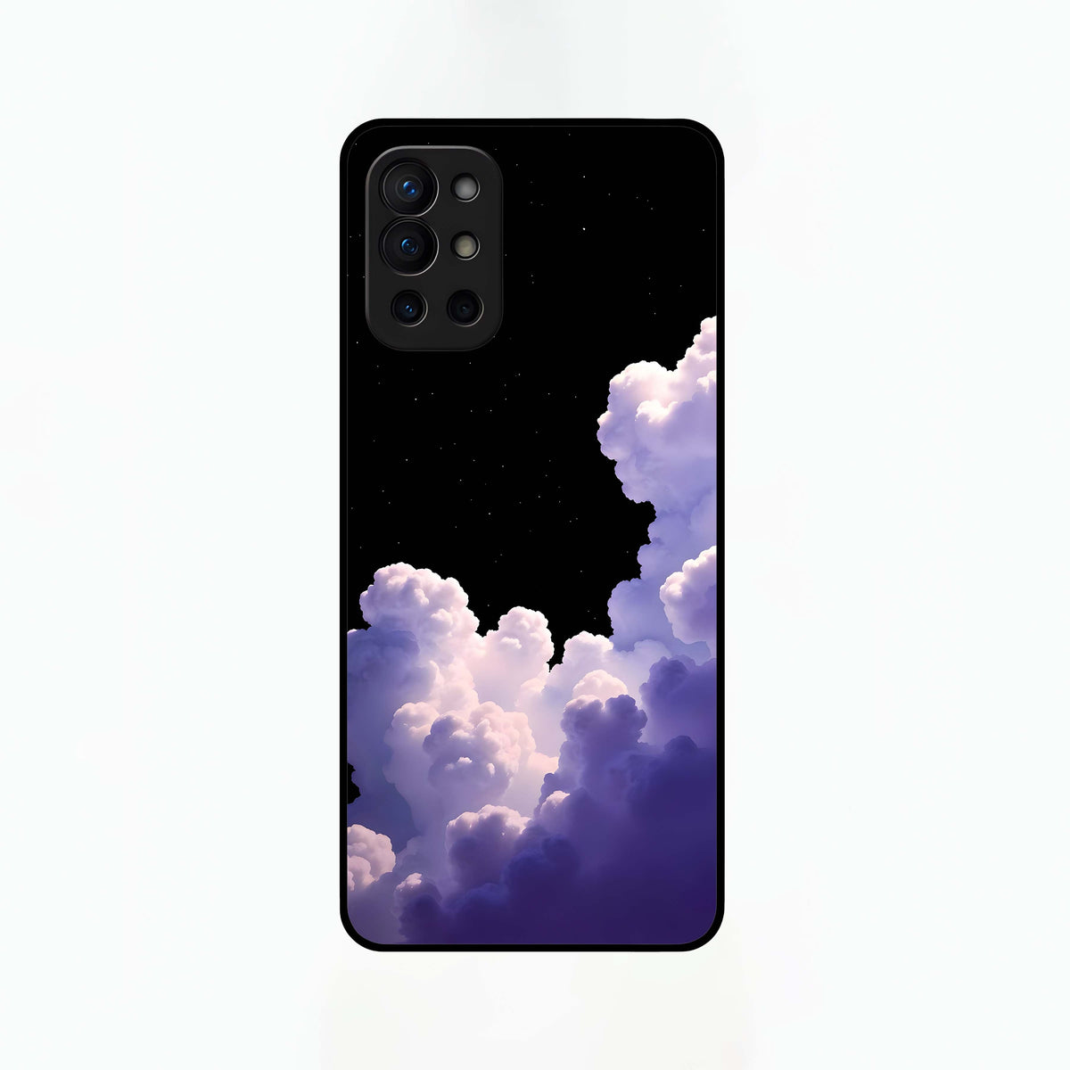  Starlit Night Whispers Glass Case For OnePlus 9R back cover – full design glossy printed glass finish