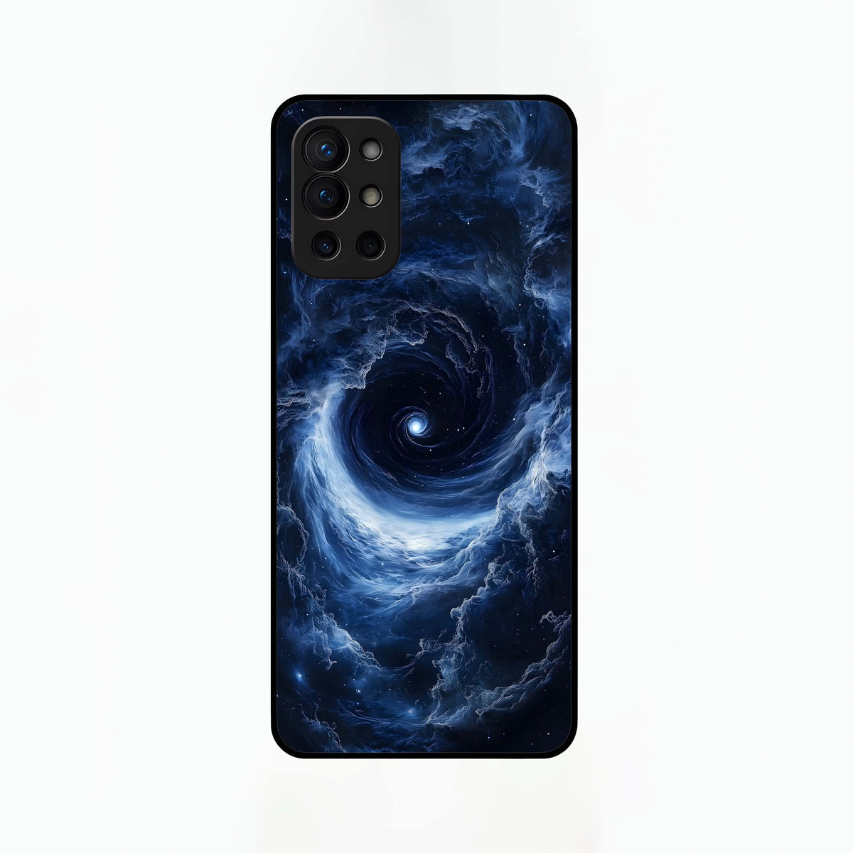  Stunning Galaxy Glass Case For OnePlus 9R back cover – full design glossy printed glass finish