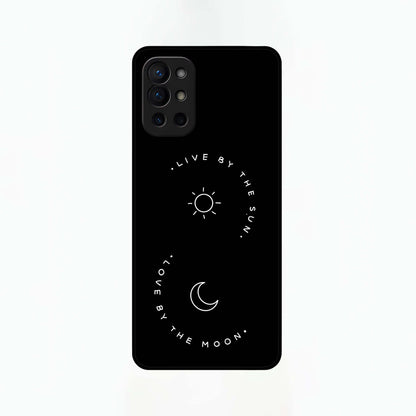 Sunflower Cat Art Glass Case For OnePlus 9R back cover – full design glossy printed glass finish