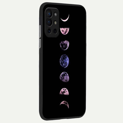  Crimson All Planets back cover For OnePlus 9R slim fit glass case with vibrant aesthetic design