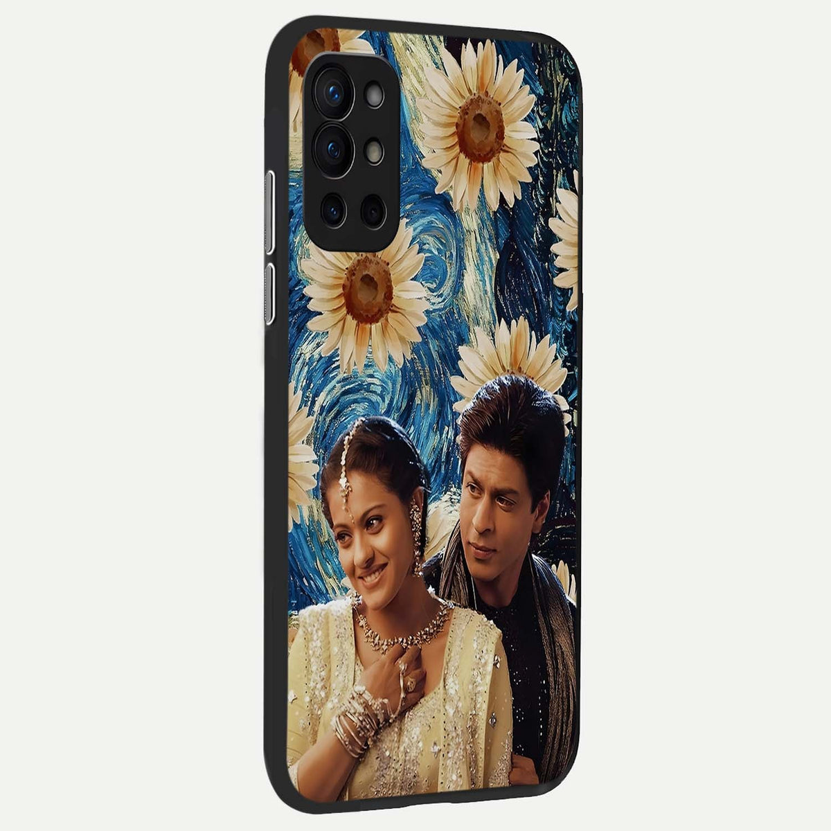  Eternal Love Story back cover For OnePlus 9R slim fit glass case with vibrant aesthetic design