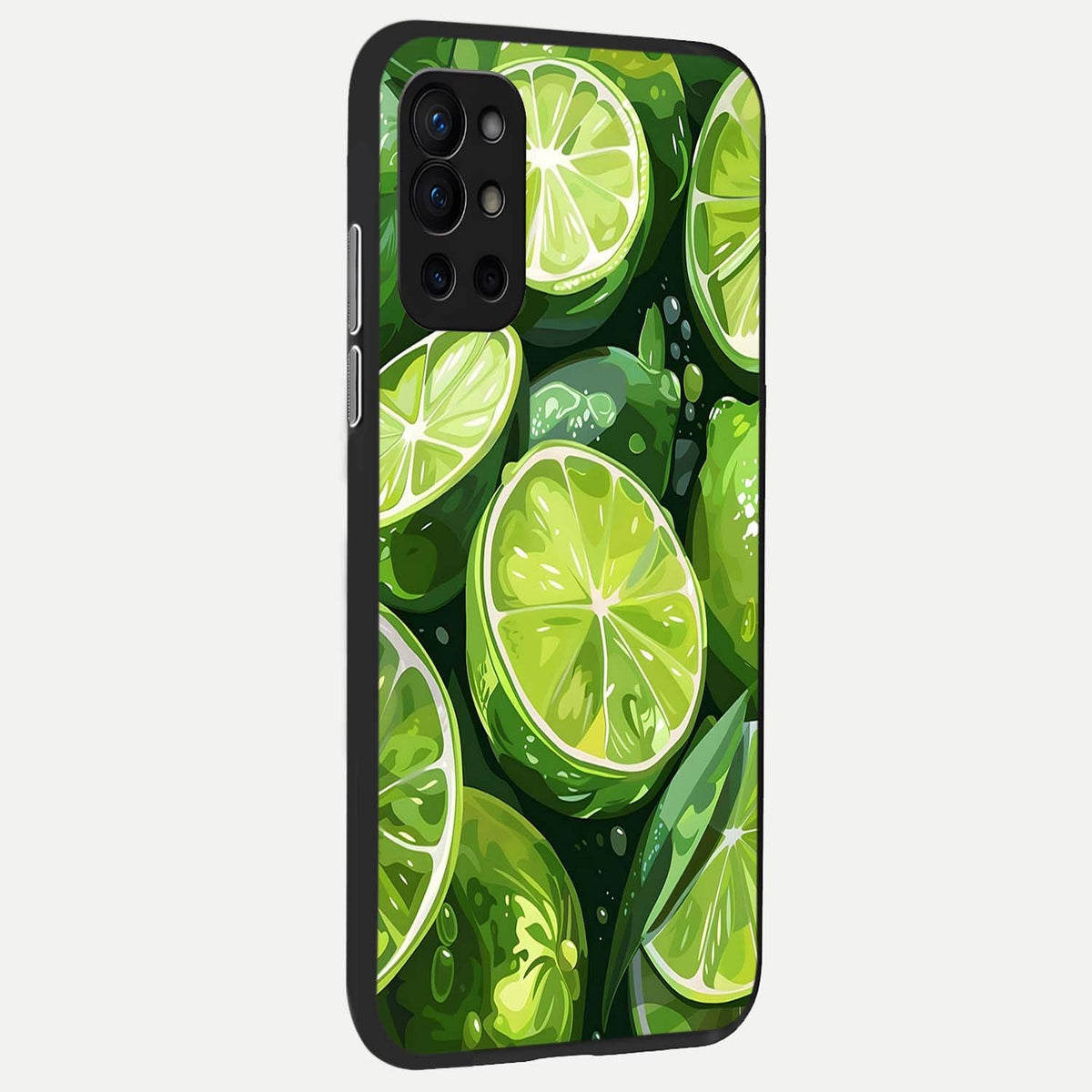  Green Kawasaki back cover For OnePlus 9R slim fit glass case with vibrant aesthetic design