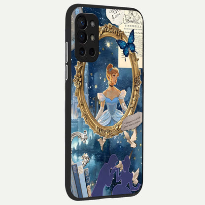  Midnight Queen back cover For OnePlus 9R slim fit glass case with vibrant aesthetic design