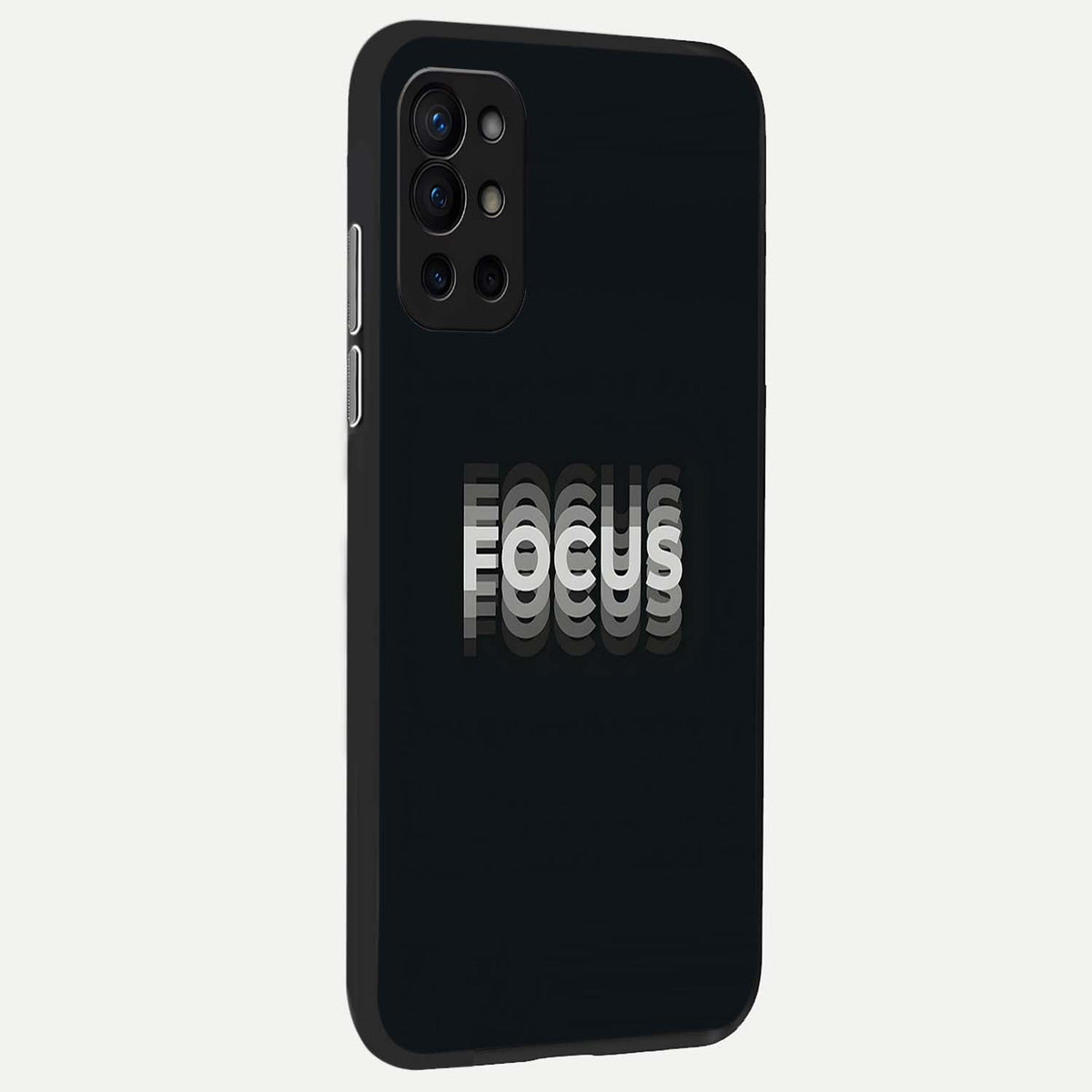  Mono Focus Vision back cover For OnePlus 9R slim fit glass case with vibrant aesthetic design