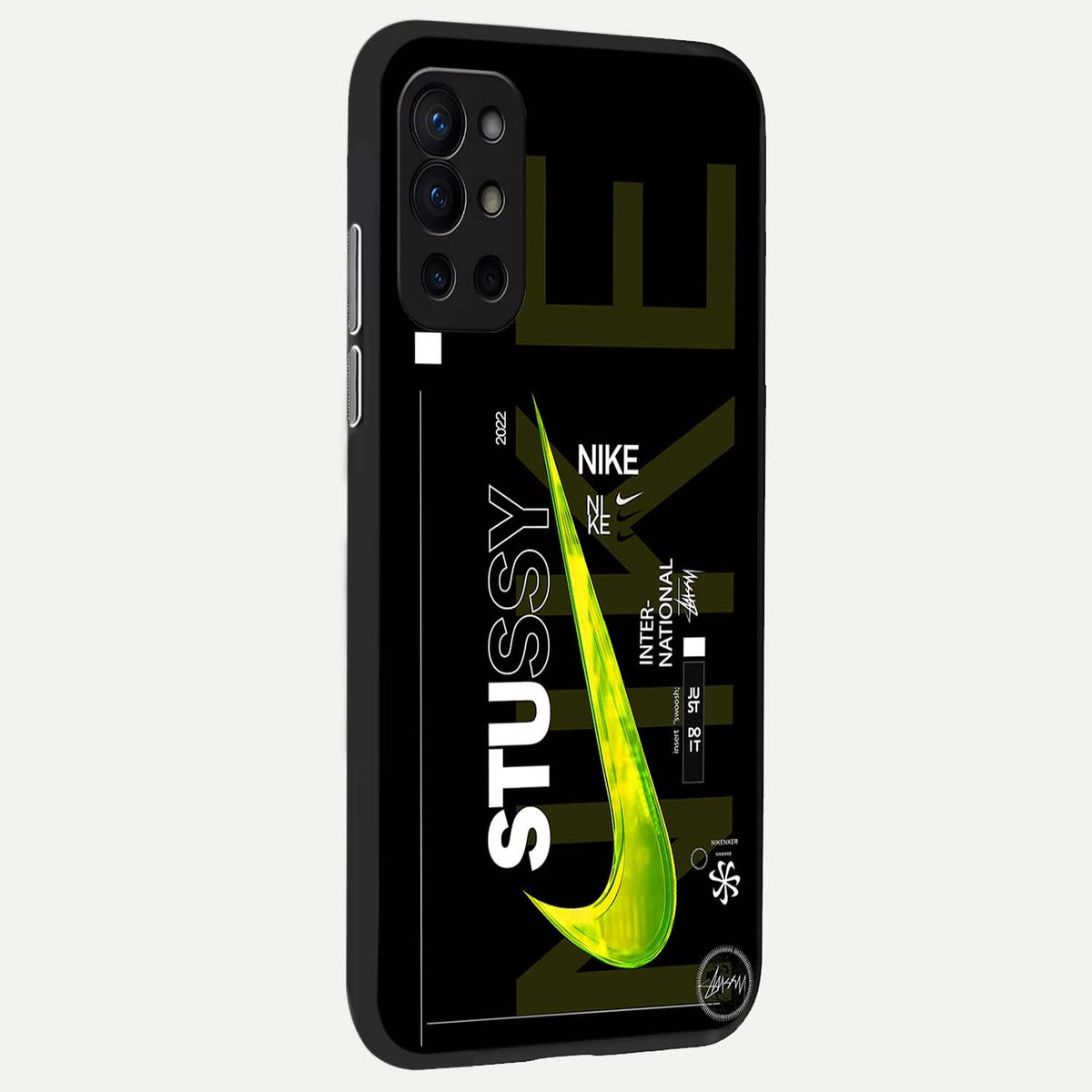  Neon Street Edition back cover For OnePlus 9R slim fit glass case with vibrant aesthetic design