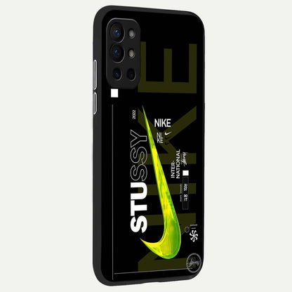  Neon Street Edition back cover For OnePlus 9R slim fit glass case with vibrant aesthetic design