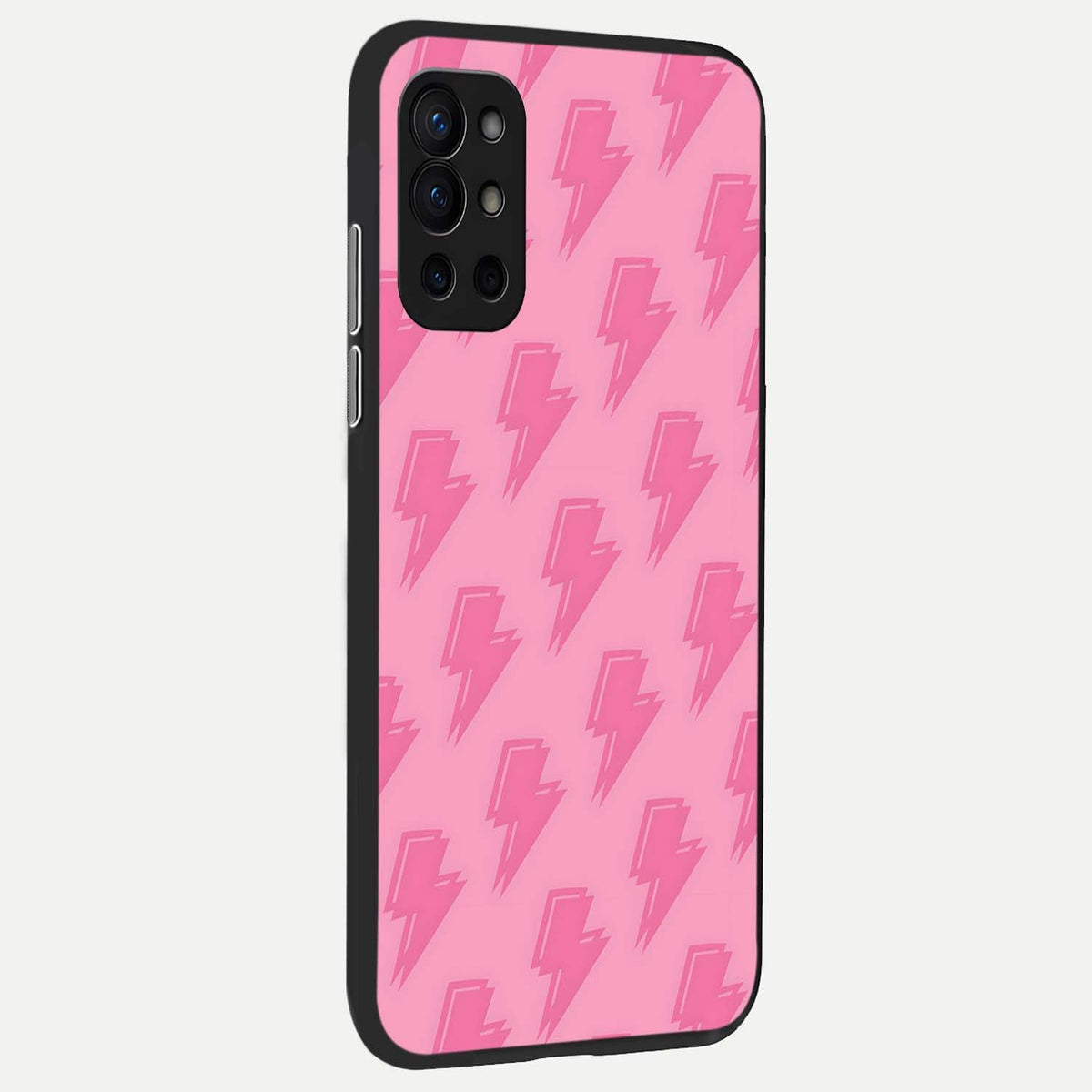  Pink Moo Magic back cover For OnePlus 9R slim fit glass case with vibrant aesthetic design