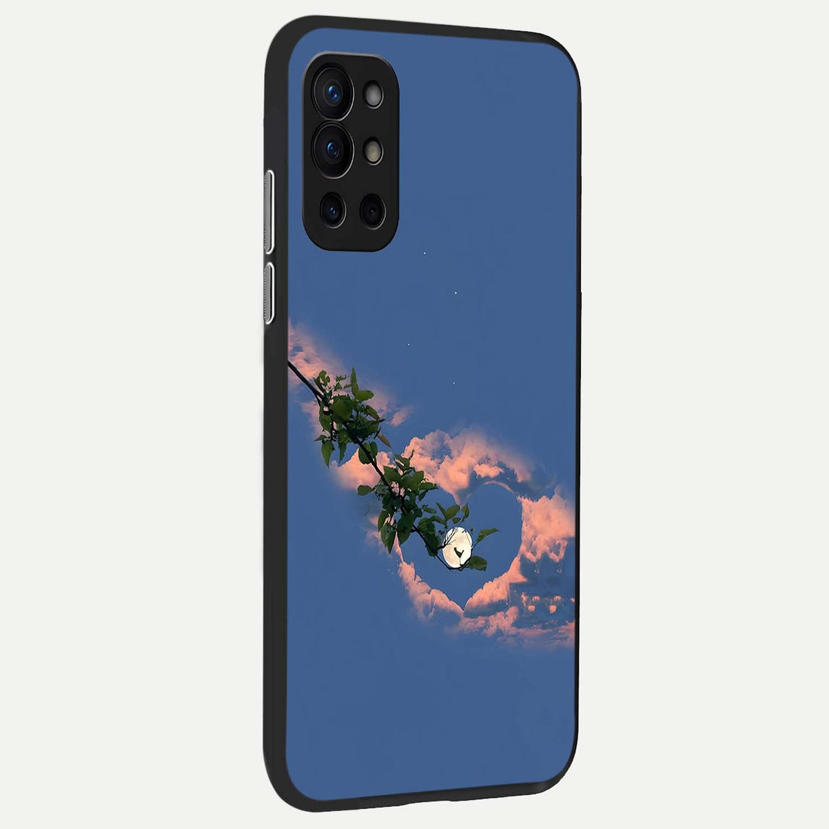 Sky Under Tree back cover For OnePlus 9R slim fit glass case with vibrant aesthetic design