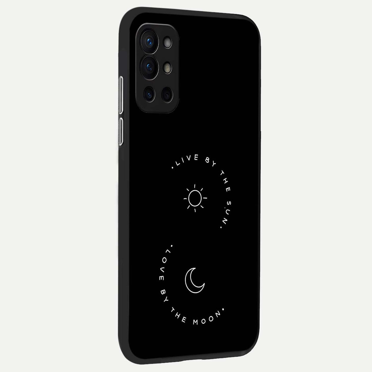  Sunflower Cat Art back cover For OnePlus 9R slim fit glass case with vibrant aesthetic design