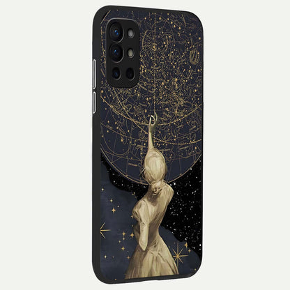  Taylor Swift Girl back cover For OnePlus 9R slim fit glass case with vibrant aesthetic design