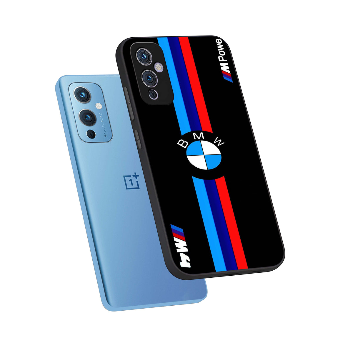  Turbo BMW Beast phone case For OnePlus 9 showing premium glass back cover with detailed artwork