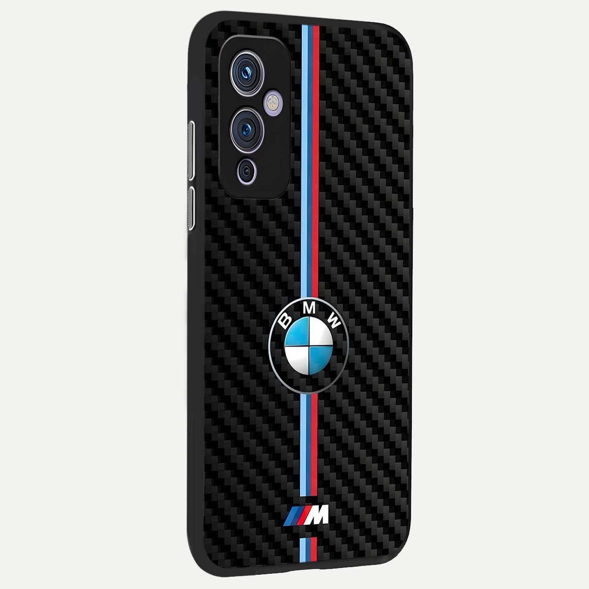  BMW Pattern back cover For OnePlus 9 slim fit glass case with vibrant aesthetic design