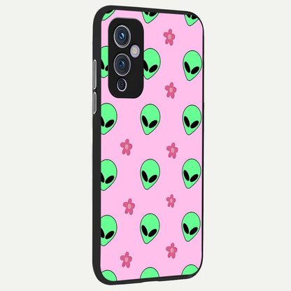  Cosmic Cute Crush back cover For OnePlus 9 slim fit glass case with vibrant aesthetic design